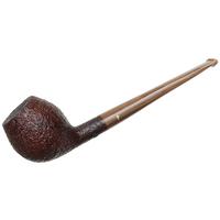 Moonshine Leather Sandblasted Long Stem Devil Anse with Coffee Stem