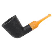Moonshine Midnight Sandblasted Stublin with Amber Stem