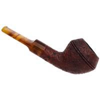 Moonshine Leather Sandblasted Devil Dog with Tortoise Stem