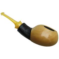 Micah Redmond Partially Sandblasted Boxwood Tomato with Bakelite