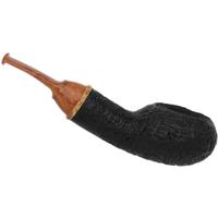 Micah Redmond Sandblasted Tomato with Box Elder Burl and Bakelite
