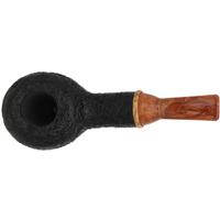 Micah Redmond Sandblasted Tomato with Box Elder Burl and Bakelite