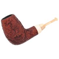 Micah Redmond Sandblasted Egg with Ivorite and Bakelite