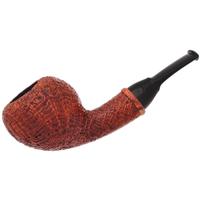 Micah Redmond Sandblasted Acorn with Amboyna Burl