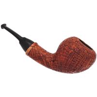 Micah Redmond Sandblasted Acorn with Amboyna Burl