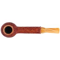 Micah Redmond Sandblasted Long Shank Egg with Amboyna Burl