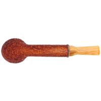 Micah Redmond Sandblasted Long Shank Egg with Amboyna Burl