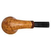 Silver Gray Smooth Bent Bulldog with Cocobolo