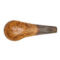 Silver Gray Smooth Eskimo Egg with Lacewood