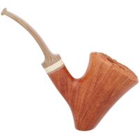 Silver Gray Smooth Bent Dublin Sitter with Mammoth (2024)