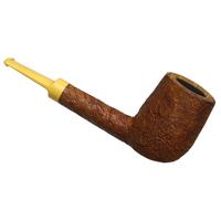 Ryan Alden Sandblasted Billiard with Bakelite (Queen of Hearts)
