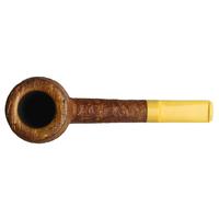 Ryan Alden Sandblasted Billiard with Bakelite (Queen of Hearts)