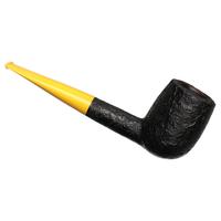 Ryan Alden Sandblasted Billiard with Bakelite (Queen of Hearts)