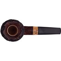 Ryan Alden Sandblasted Bent Dublin with Spalted Pecan (King of Clubs)