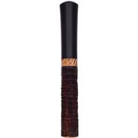 Ryan Alden Sandblasted Bent Dublin with Spalted Pecan (King of Clubs)