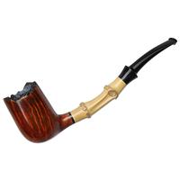 G. Penzo Smooth Bent Billiard with Bamboo (Flame) (B)
