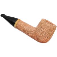 G. Penzo Sandblasted Natural Nosewarmer Billiard with Boxwood (A)