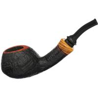 Henri Sorensen Sandblasted Bent Apple with Osage Orange