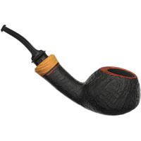 Henri Sorensen Sandblasted Bent Apple with Osage Orange