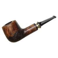 Erik Stokkebye 4th Generation Black Grain Partially Rusticated Billiard (C)