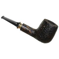 Erik Stokkebye 4th Generation Black Grain Partially Rusticated Billiard (C)