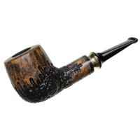 Erik Stokkebye 4th Generation Black Grain Partially Rusticated Billiard (C)