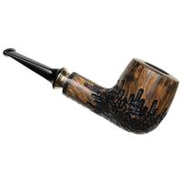 Erik Stokkebye 4th Generation Black Grain Partially Rusticated Billiard (C)
