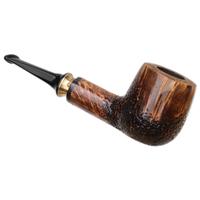 Erik Stokkebye 4th Generation Black Grain Partially Rusticated Billiard (C)