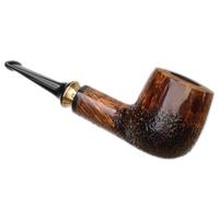 Erik Stokkebye 4th Generation Black Grain Partially Rusticated Billiard (C)