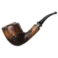 Erik Stokkebye 4th Generation Frihand Black Grain Partially Rusticated (C)