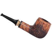 Erik Stokkebye 4th Generation Black Grain Partially Rusticated Billiard (C)