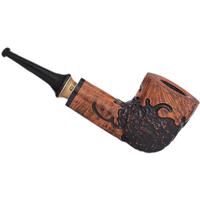 Erik Stokkebye 4th Generation Black Grain Partially Rusticated Dublin (C)