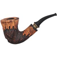 Erik Stokkebye 4th Generation Frihand Matte Brown Partially Rusticated (C)
