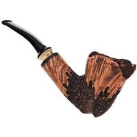 Erik Stokkebye 4th Generation Frihand Matte Brown Partially Rusticated (C)