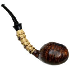 Jerry Zenn Smooth Bent Tomato with Bamboo