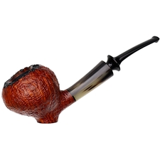 Jerry Zenn Sandblasted Fig Sitter with Horn (750)