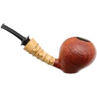 Jerry Zenn Sandblasted Acorn with Bamboo and Boxwood