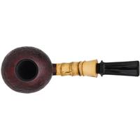 Jerry Zenn Sandblasted Bent Apple with Bamboo and Boxwood