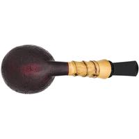 Jerry Zenn Sandblasted Bent Apple with Bamboo and Boxwood