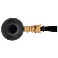 Jerry Zenn Sandblasted Tomato with Bamboo and Boxwood