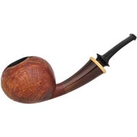 Jerry Zenn Sandblasted Tomato with Horn and Boxwood