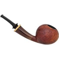 Jerry Zenn Sandblasted Tomato with Horn and Boxwood