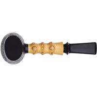 Jerry Zenn Sandblasted Poker with Carved Boxwood