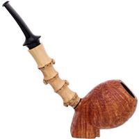Jerry Zenn Sandblasted Apple Sitter with Bamboo