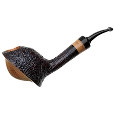 Savinelli Autograph Autograph Freestyle Partially Sandblasted Freehand (6mm)