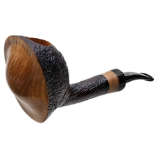Savinelli Autograph Autograph Freestyle Partially Sandblasted Freehand (6mm)