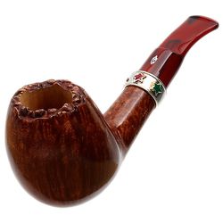 Savinelli Autograph Christmas Pipe 2017 Bent Egg (12/28) (6mm)