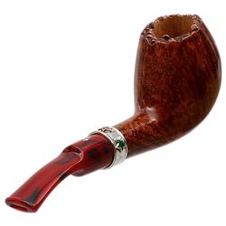 Savinelli Autograph Christmas Pipe 2017 Bent Egg (12/28) (6mm)
