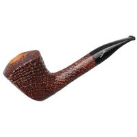 Savinelli Autograph Autograph Sandblasted Paneled Bent Dublin (6mm)
