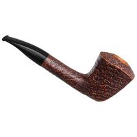 Savinelli Autograph Autograph Sandblasted Paneled Bent Dublin (6mm)
